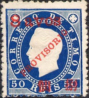 Stamp, King Luis I., East Timor,  