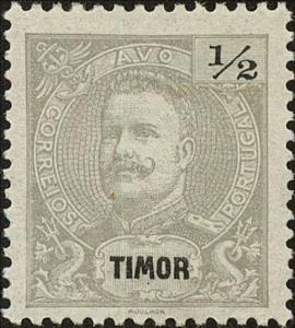 Stamp, King Carlos I., East Timor,  