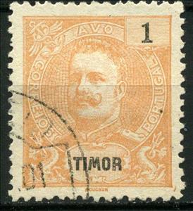 Stamp, King Carlos I., East Timor,  