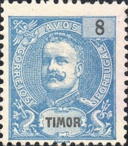 Stamp, King Carlos I., East Timor,  
