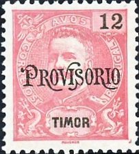 Stamp, King Carlos I., East Timor,  