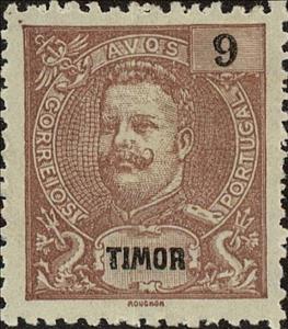 Stamp, King Carlos I., East Timor,  