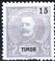 Stamp, King Carlos I., East Timor,  