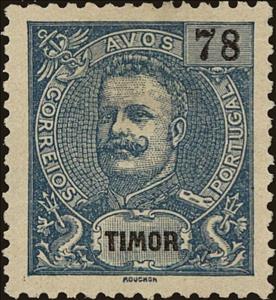 Stamp, King Carlos I., East Timor,  