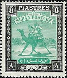 Postman with Dromedary (Camelus dromedarius)