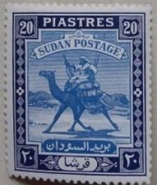 Postman with Dromedary (Camelus dromedarius)