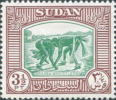 Nuba Wrestlers