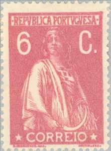 Stamp, Ceres, Portugal,  , Mythology, Gods and goddesses