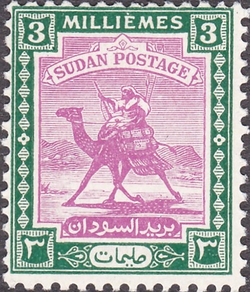 Postman with Dromedary (Camelus dromedarius)