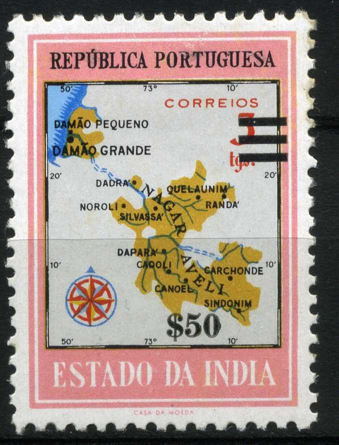 Map of Damao