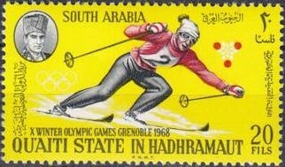 Downhill ski runner