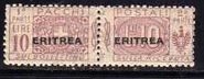 Pacchi Postali Overprint "Eritrea"