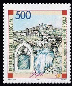 City View of Jajice with portal