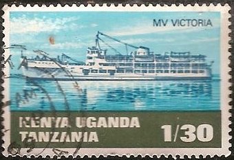 Passenger ship/freighter "Victoria" on Lake Victoria