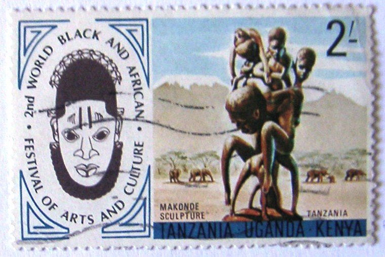 Makonde-Sculpture, Tanzania