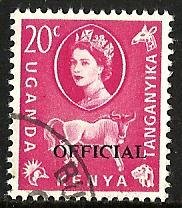 Stamp, Gnu (Connochaetes sp.), East African Community,  