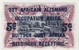 Belgian Congo Bel BE C33 with overprint