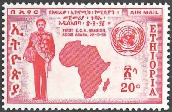 1st session of U.N.economic conference for Africa