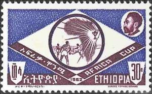 Stamp, African Football Cup, Ethiopia,  , Sport, Football (Soccer)