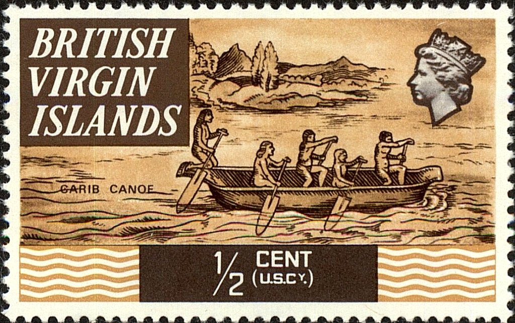 Carib canoe