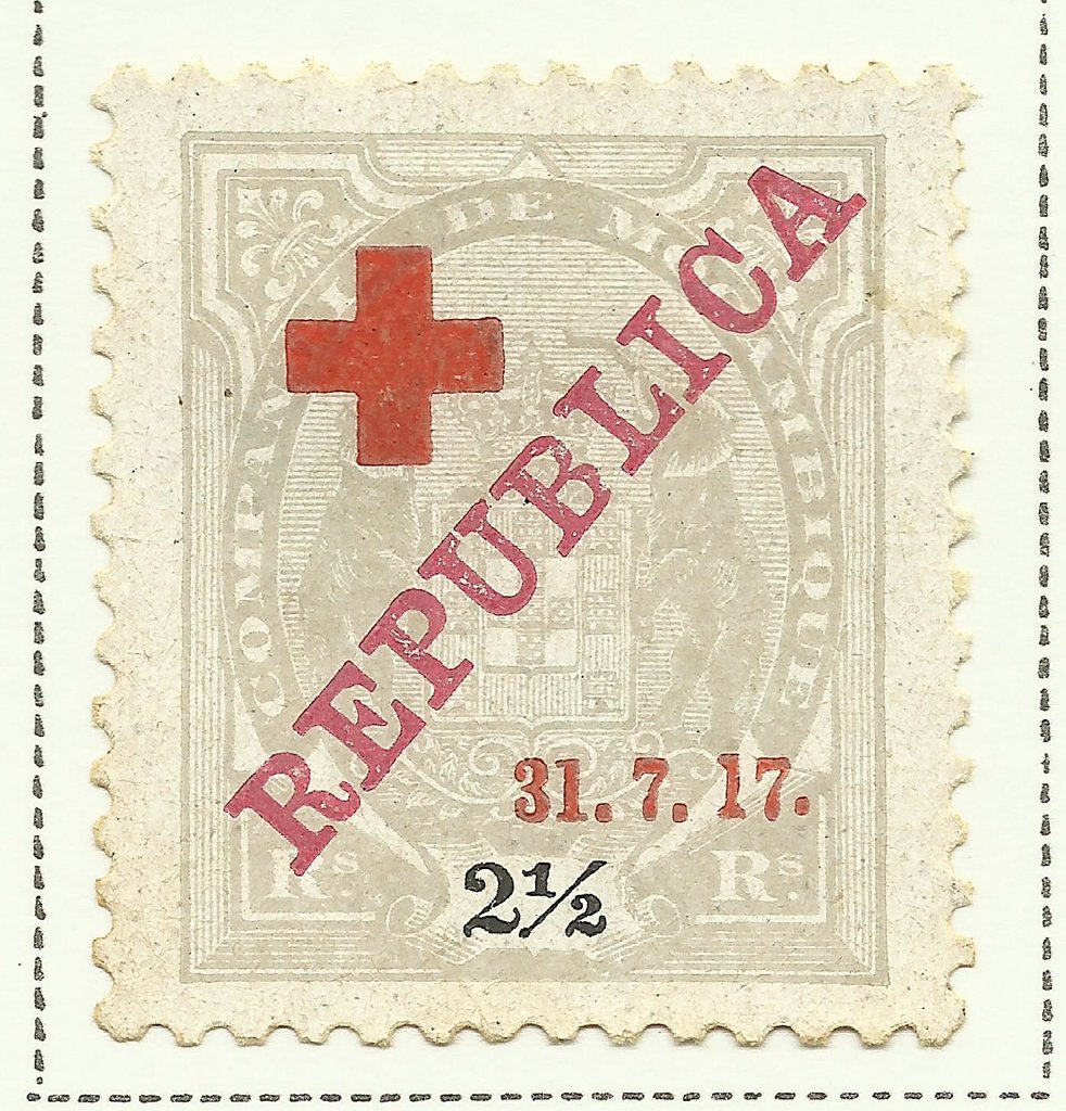 Elephants Overprint Red Cross (reis)