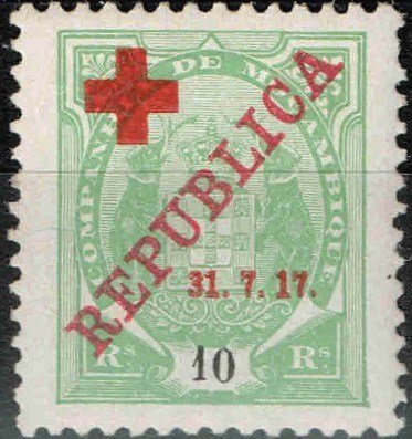 Elephants Overprint Red Cross (reis)