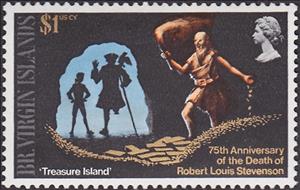 Stamp, Treasure Trove, British Virgin Islands,  