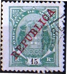 Elephants Overprinted Republica 
