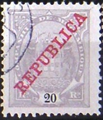 Elephants Overprinted Republica 