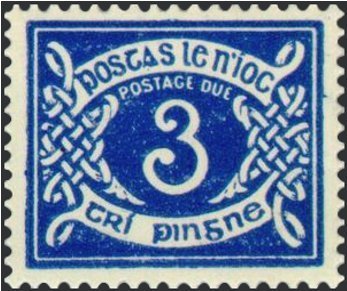 Stamp, Numeral, Ireland,  