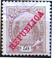 Elephants Overprinted Republica 