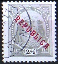 Elephants Overprinted Republica 