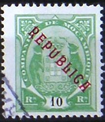 Elephants Overprinted Republica 