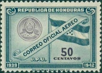 Coat of arms and flag of Honduras