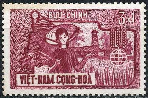 Farm Woman with Grain