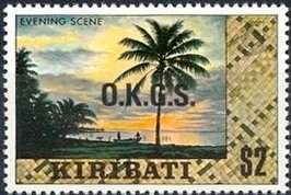 Overprinted O.K.G.S.