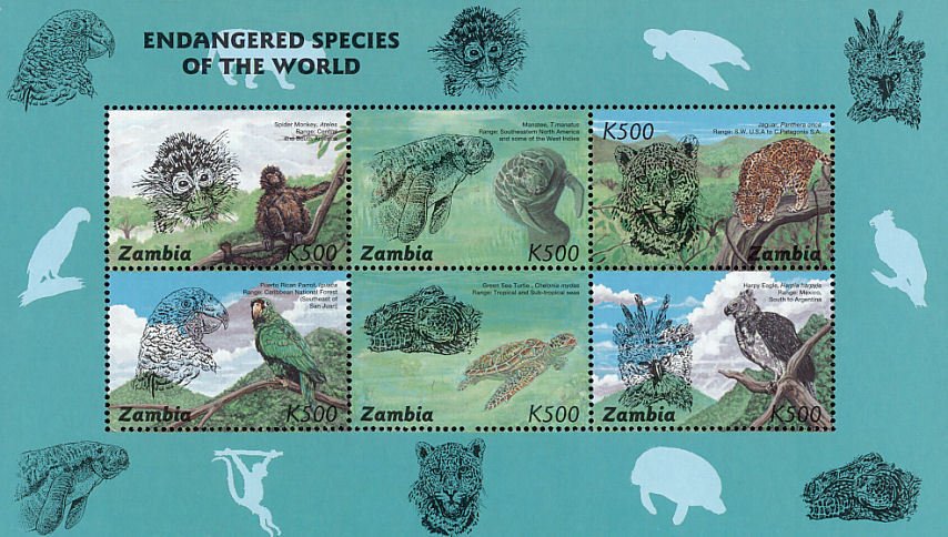 Endangered Species - MiNo. 674-79