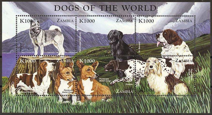 Dogs of the World - MiNo. 989-94