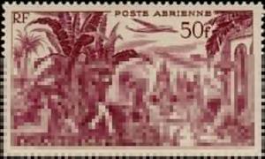 Stamp, Planting, Guadeloupe,  