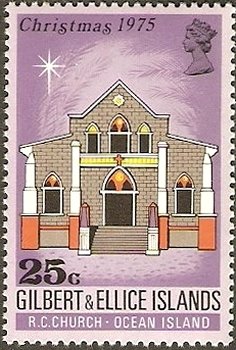 Roman Catholic church on Ocean-Island