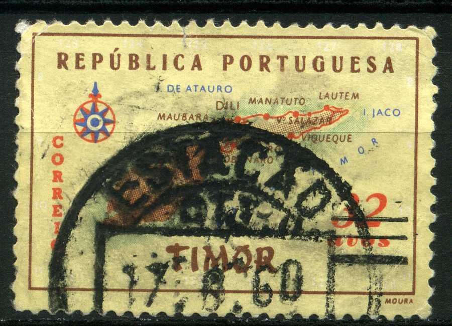 Map of Timor