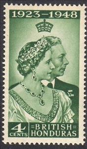 Stamp, Royal Couple, British Honduras,  , Royalty