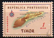 Timor map
