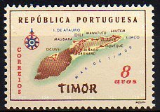 Timor map