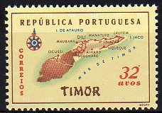 Timor map