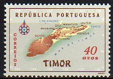 Timor map