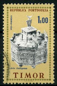 Stamp, Timorese Art, East Timor,  