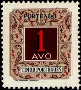 Stamp, Postage due, East Timor,  