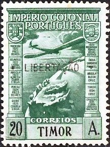 Stamp, Portuguese Empire, East Timor,  