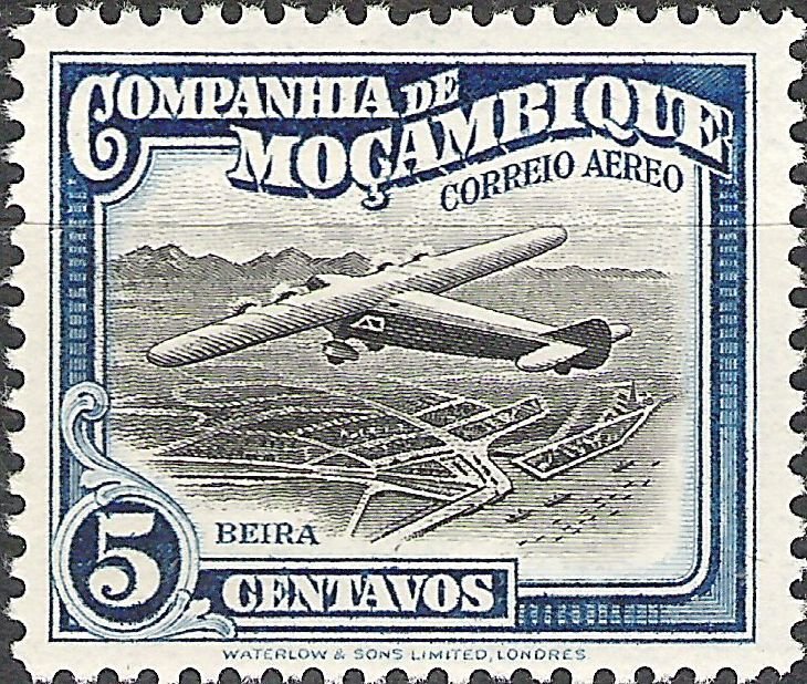Airplane over Beira